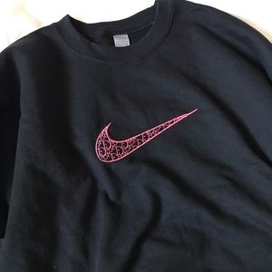 Check Inspired Crewneck